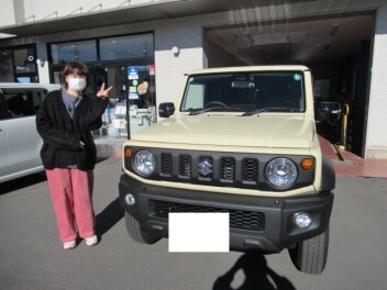 ジムニ－シエラ　納車式です！！
