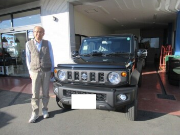 ジムニ－シエラ　納車式です！！