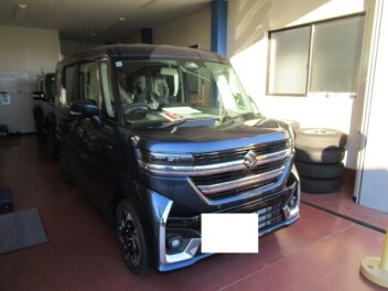 スペーシアカスタム　納車式です！