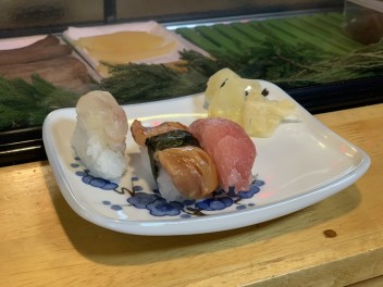 3月です。寿司！