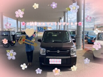 ワゴンRご納車おめでとうございます！
