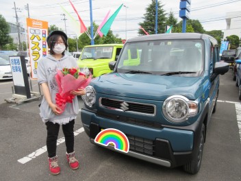 新型ハスラーご納車です！！