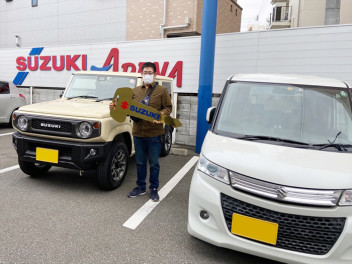 ジムニー ご納車おめでとうございます！