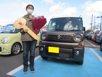 O様スペーシアギアご納車です！