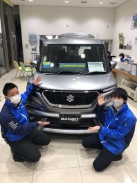 新型ソリオバンディットの展示車ございます！！