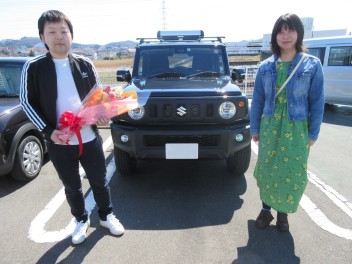 ジムニーシエラご納車！