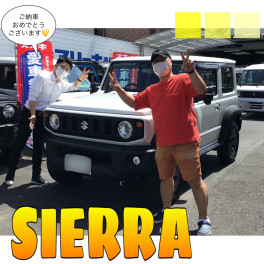 新型ジムニーシエラ♪♪　ご納車式！！