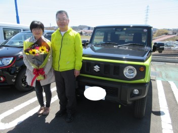 ジムニー　ご納車です！