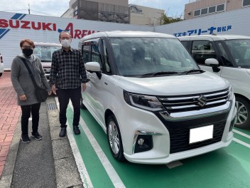 ☆新車ソリオ納車しました☆