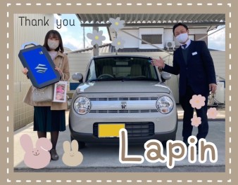 ☆ラパン納車式☆