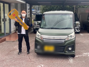 スペーシア納車おめでとうございます