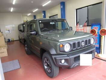 ジムニ－シエラ　納車式です！！