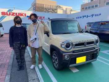 ☆新車ハスラー納車しました☆