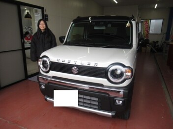 ハスラータフワイルド　納車式です！！