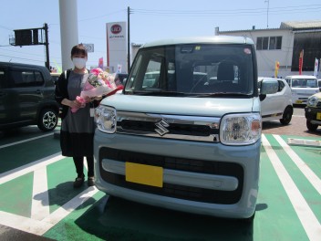 スペ－シアご納車致しました！