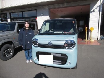 ワゴンRスマイル　納車式です！
