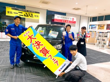 本日よりスズキ 大決算フェア＼（＾〇＾）／☆