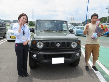 ジムニーシエラ　ご納車！