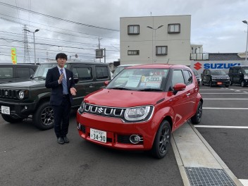 新しい試乗車です(^^)/
