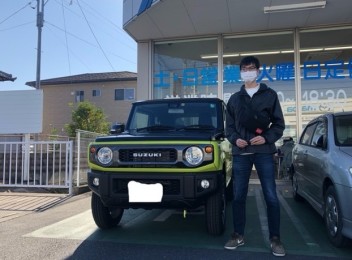 ジムニーご納車致しました！