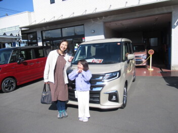新型ソリオハイブリッド　納車式です！
