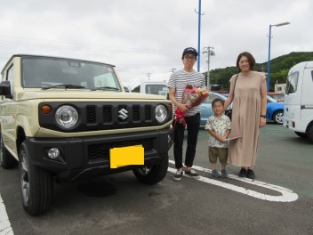 ジムニーご納車です！