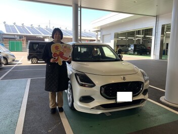 スイフト御納車しました！