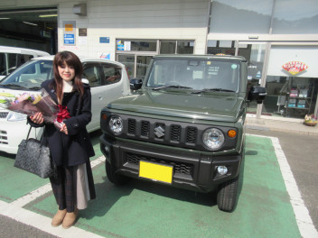 待ちに待った「ジムニー」ご納車です！