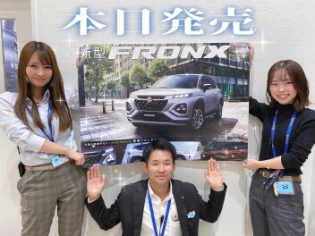 【本日発売】フロンクス～本能を刺激するクーペスタイルSUV～
