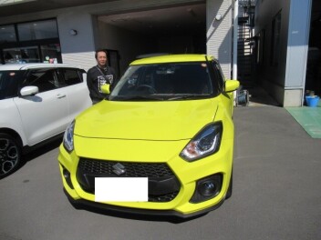 スイフトスポーツ　納車式です！