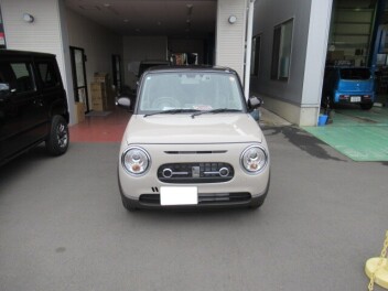 ラパンLC納車です。