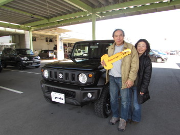 ご納車おめでとうございます♪＊ジムニーシエラ＊