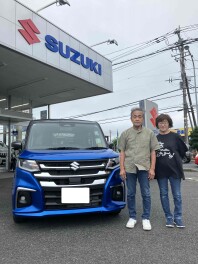 新車ソリオご納車させて頂きました！！