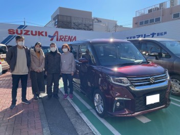 ☆新車ソリオ納車しました☆