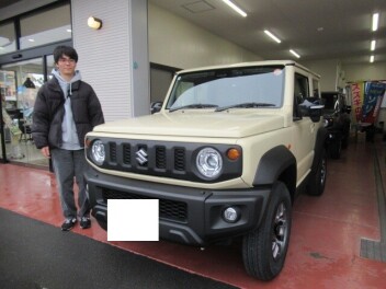 ジムニ－シエラ　納車式です！！