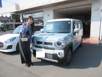 ハスラーハイブリット　納車式です！