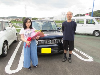 ラパン　ご納車です！