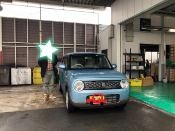 ラパンご納車です！