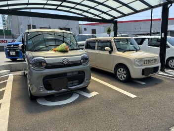 ワゴンRスマイル　納車式