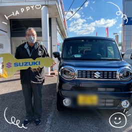 ワゴンＲスマイル納車おめでとうございます！