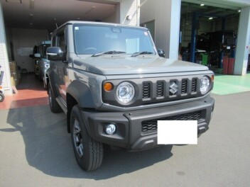 ジムニ－シエラ　納車式です！！