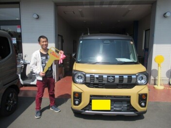 スペ－シアギア納車です。