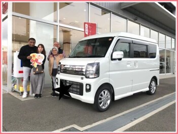 エブリイワゴンを納車しました★