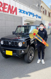 ジムニー ご納車おめでとうございます