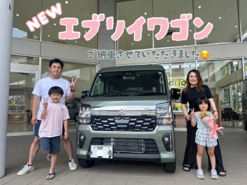 NEW☆エブリイワゴンご納車式