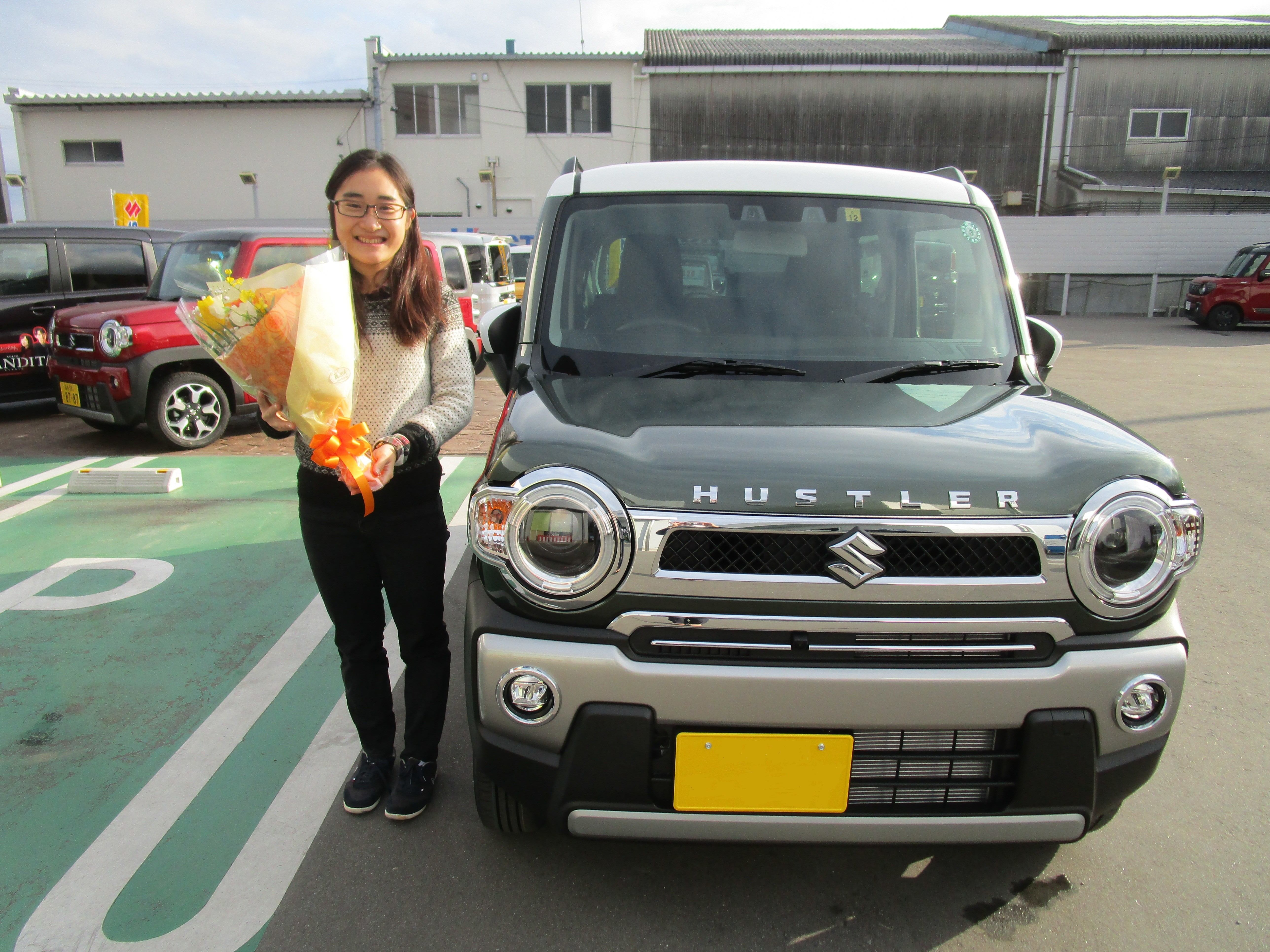 ハスラーご納車いたしました 納車ギャラリー お店ブログ 株式会社スズキ自販福島 スズキアリーナ原町