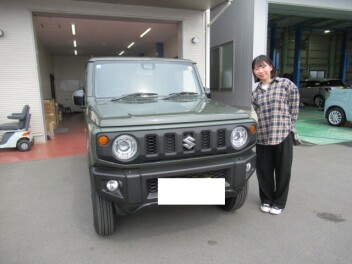 ジムニ－　納車式です！！