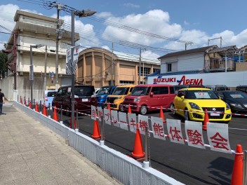 ☆自動ブレーキ体験会開催中☆