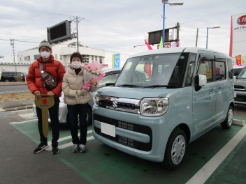 スペーシアご納車いたしました！