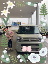 ワゴンRスマイルご納車おめでとうございます✨